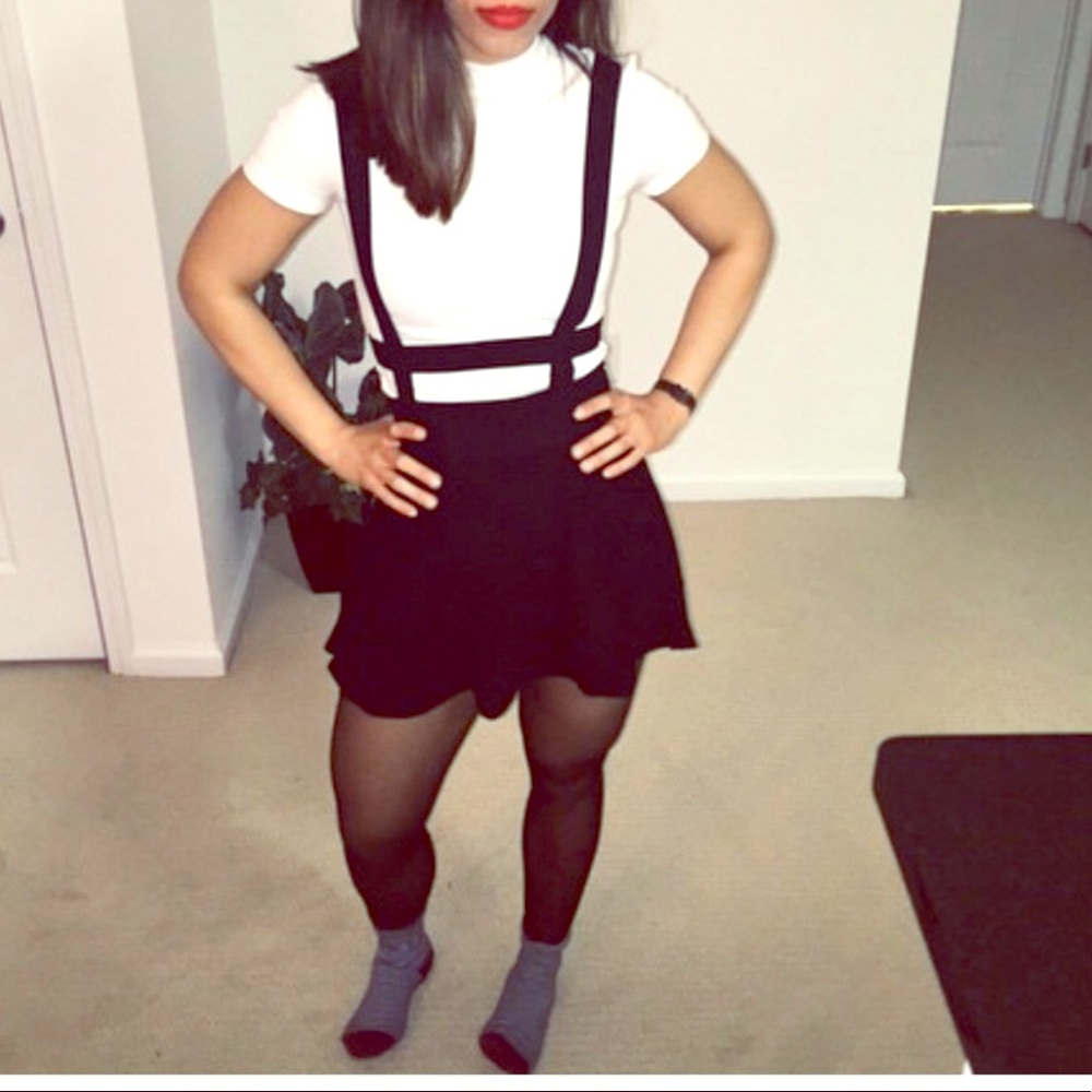 Black extra small skirt